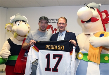 „Poldi“ ist WM-Botschafter